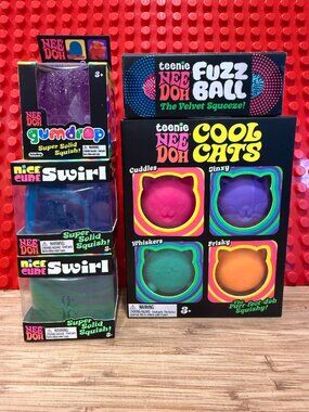 NEW! 🌈 5 pack of Needoh's! Can't decide what to get? This one is perfect! ⭐️🐈